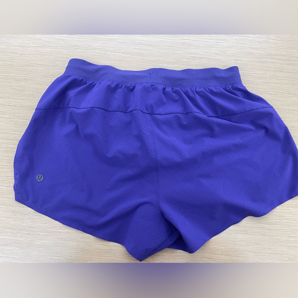 Lululemon purple tracker shorts